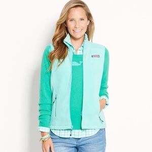 Vineyard Vines Westerly Women's Teal Blue Vest XS